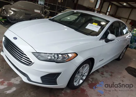 2019 Ford Fusion Hybrid Se из США, поврежденный, VIN 3FA6P0LU1KR240431